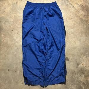 Vintage 2000s Y2k Nike Blue Striped Windbreaker Sweatpants